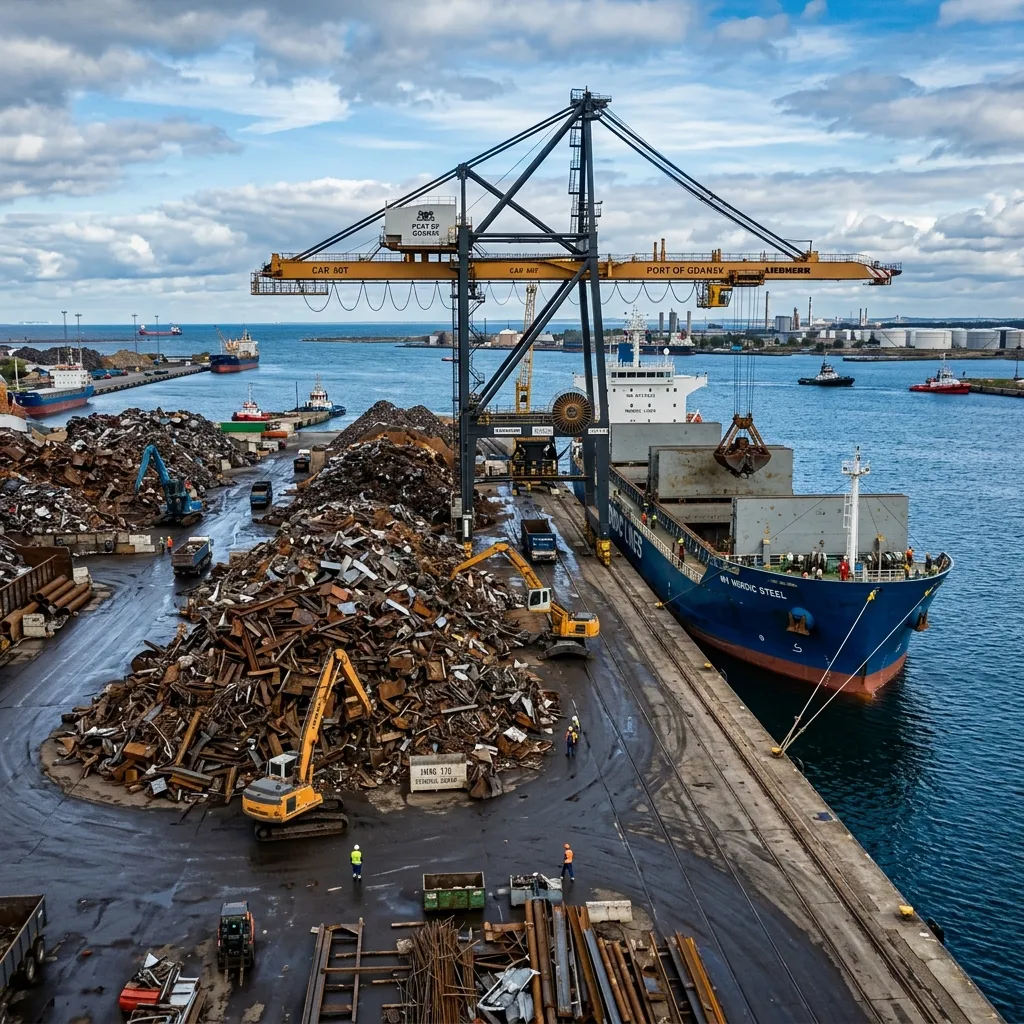 Scrap Besi Tua & Logam Industri untuk wilayah Gresik